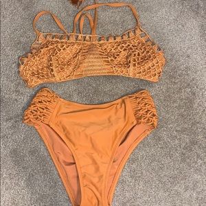Cute two piece swimsuit